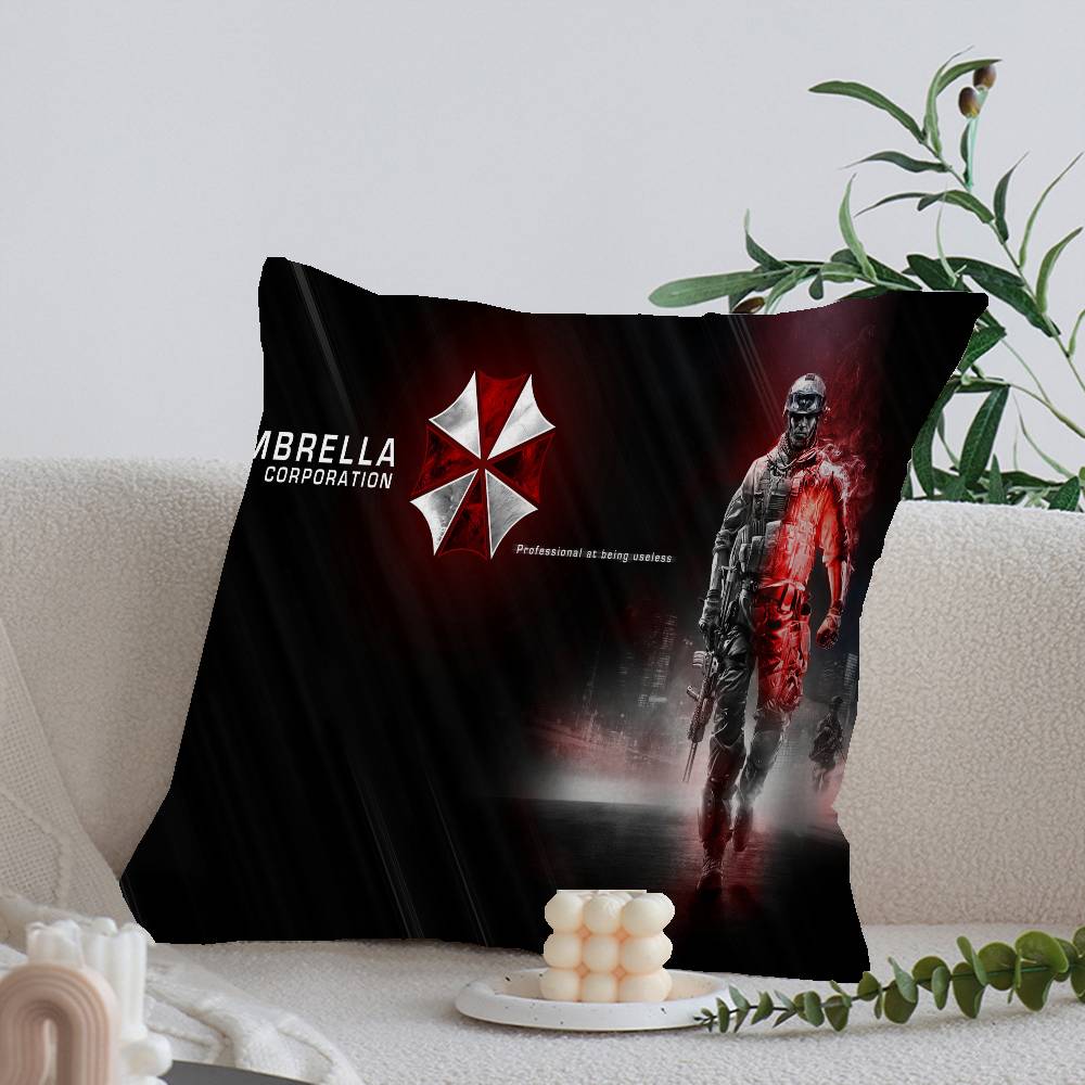 Umbrella Corporation pillow cover sofa cushion cover home room decoration children gift