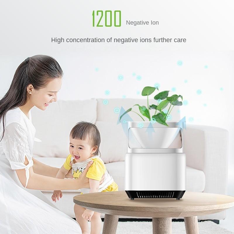 New Household Air Purifier Small Space Sterilization Formaldehyde Removal Device Desktop Microecological Air Purifier