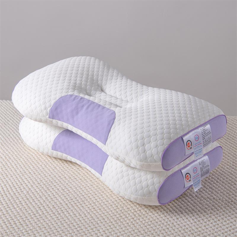 Knitted Pillow Core Non-collapse Household Neck Pillow 48x74cm Pillow Core