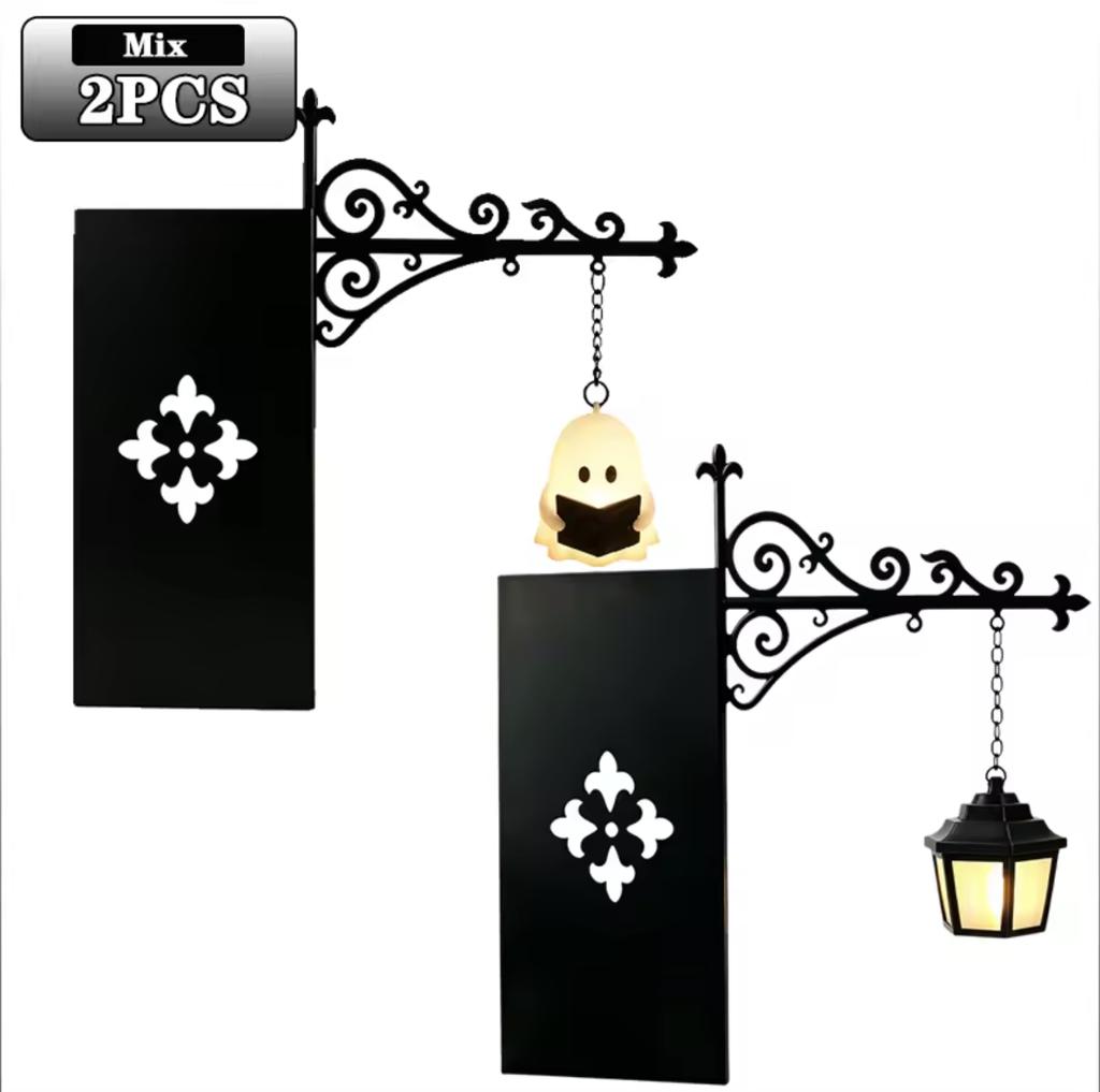 Vintage Bookshelf Lamp Library Lantern Light Library Lantern Bookshelf Light Reading Nook Led Night Lamp Decorative for Home