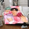 1 pezzo KPop Demon Hunters SAJA BOYS1 Coperta, Regalo, per Uomini e Donne, Coperta Morbida, Ottima per Divano Letto Divano Viaggio, Coperta Leggera in Flanella