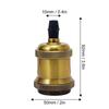 Sphoon Antique DIY Lamp Base E27 Screw Socket Aluminum Decorative Lamp Holder Vintage Metal Surface Mounted Indoor Ceiling Lamp