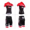 Set Maglia da Ciclismo da Uomo Manica Corta Asciugatura Rapida Traspirante Abbigliamento per Bici da Strada Ciclismo