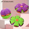1PC Deformed UFO UFO Dog Durable Plastic Interactive Pet Playmate, Suitable for Training and Behavior