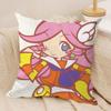 P-Puyo P-Pop Fever Cushion Cover Soft Plush Fabric Double-Sided Printed Sofa Cushion Cover for All Seasons Home Decor Gift