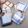 (Buy 10 Get 1 Free) Cotton Gentleman Men Handkerchief Old-Fashioned Classic Handkerchief Women's Portable Thin Cloth Square Scarf
