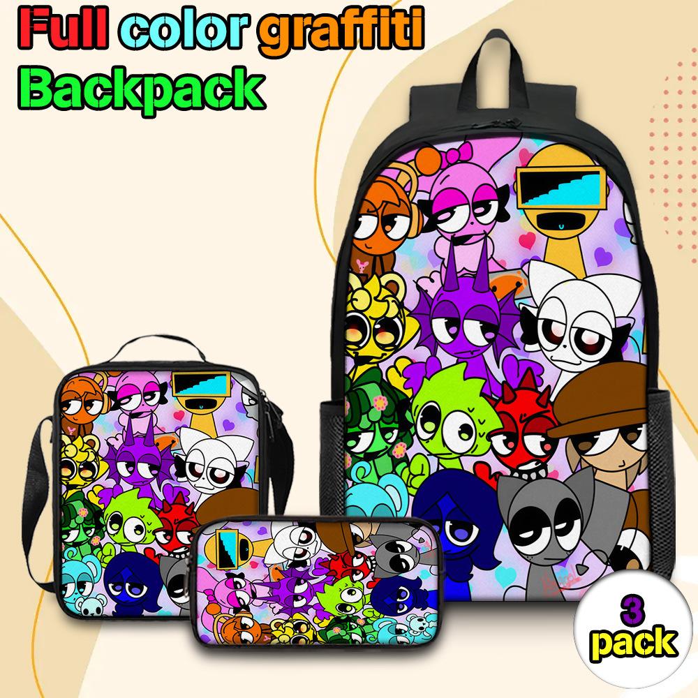 Rhythmus Box Rucksack Grundschultasche Leichte Lastenreduzierung Kinderrucksack Umhängetasche