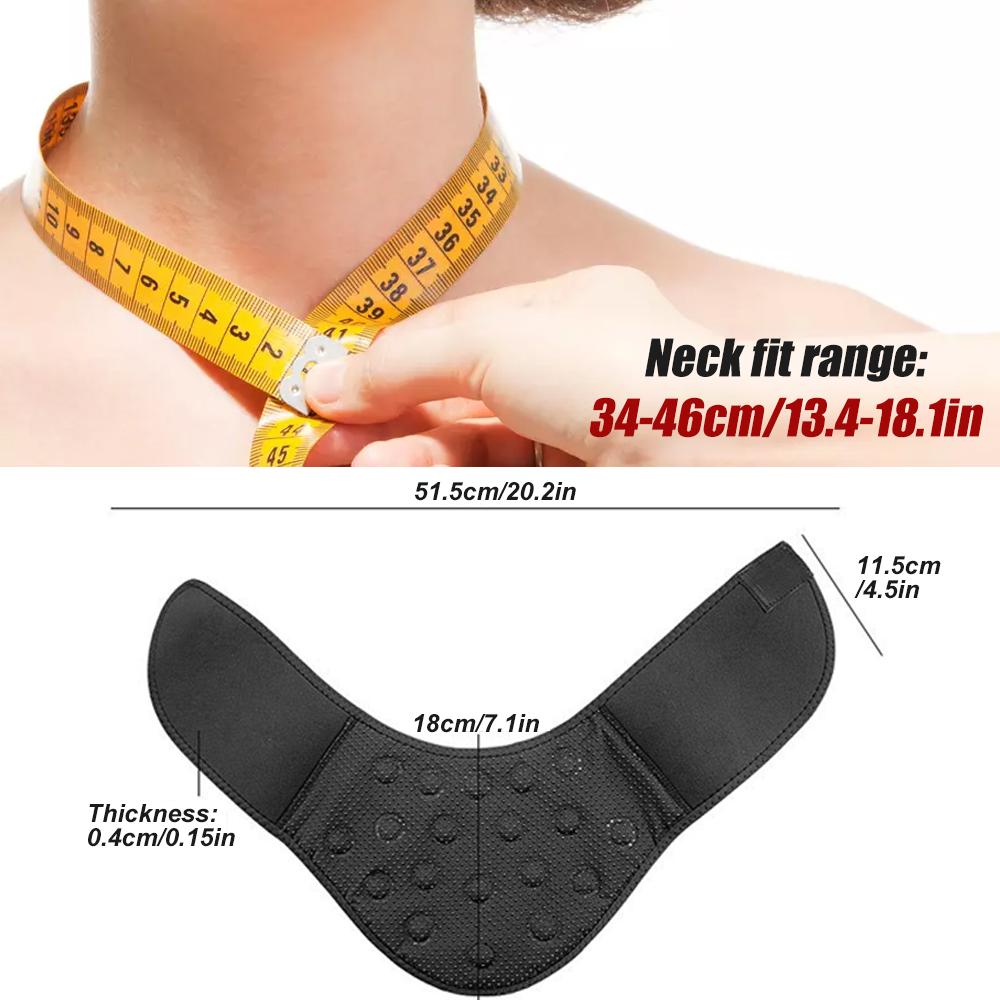 Durable And Safe 1Pcs Magnetic Self Heating Pad Therapy Pain Relief Neck Wrap Support Brace Collar Pain For Neck Arthritis Migraine Headaches