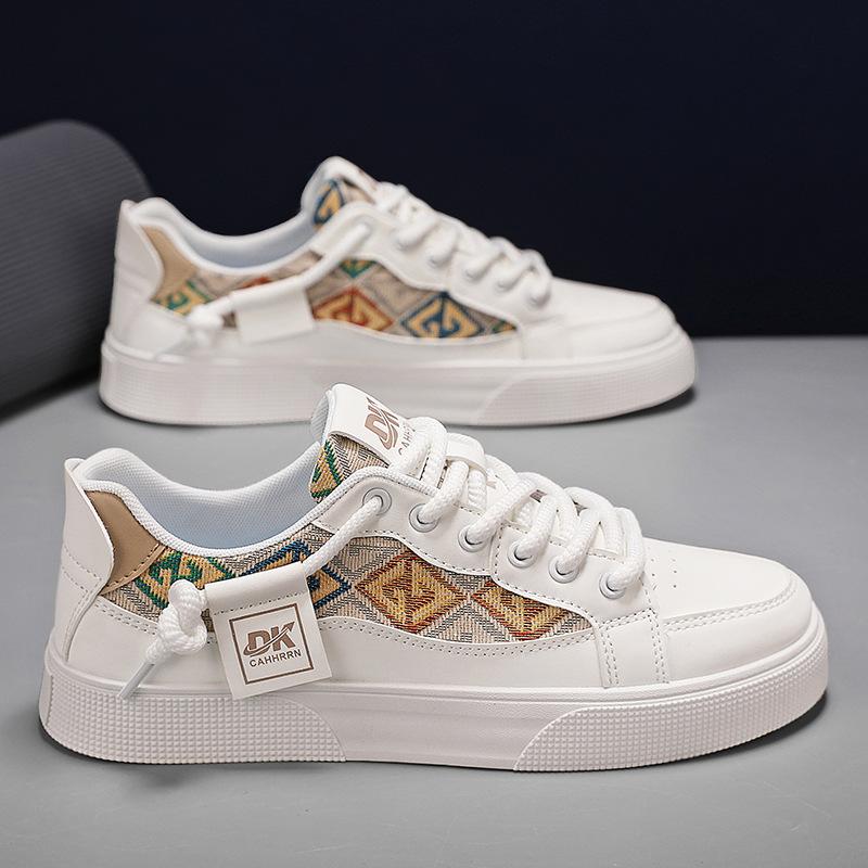 Douyin Store explosive canvas men's shoes 2024 summer breathable versatile casual board shoes niche youth sports cloth shoes trendy shoes