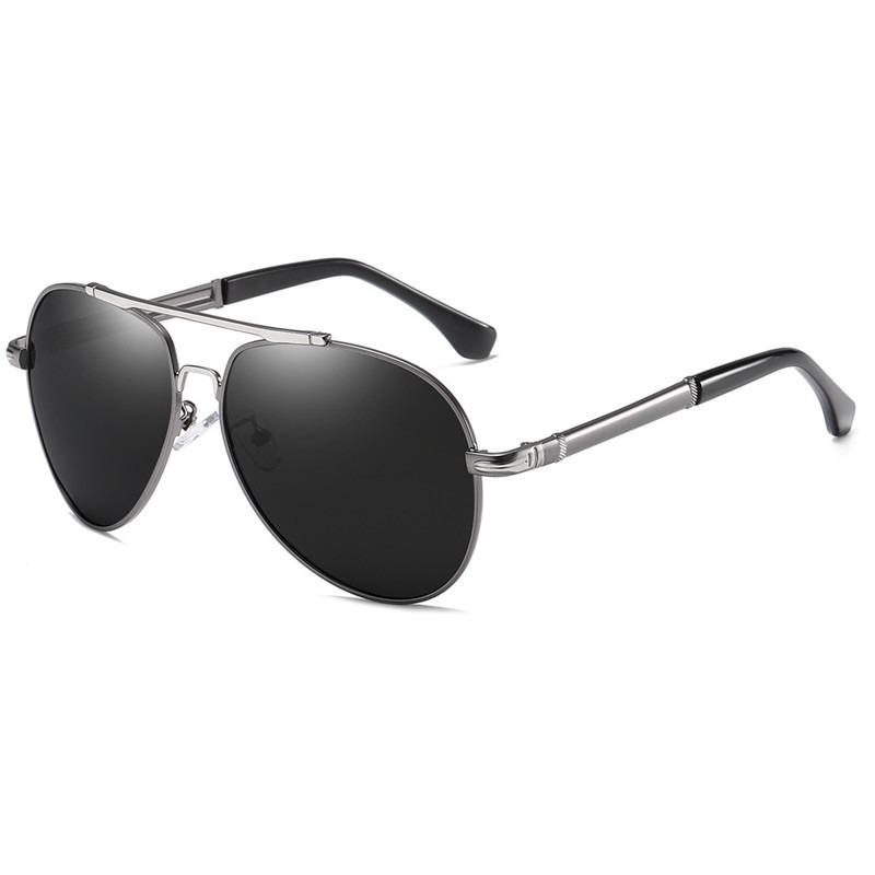 Mens Gradient Toad Mirror Metal Round Frame Sunglasses UV Protection Polarized Fashion Eyewear