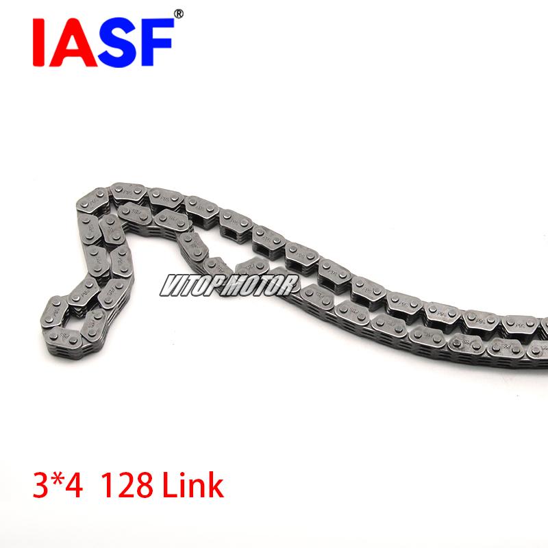 Fits for Kawasaki KLX250 KLX 250 1992-2015 2014 2013 2012 2011 2010  Motorcycle Engine 128 Link Camshaft Timing Chain Sets