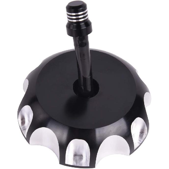 

Billet Gas Fuel Tank Cap Cover w/Vent Hose Compatible with YAMAHA RAPTOR 700 2006-2016 TTR125 2000-2004 CR85 2003-2007 CR125 2000-2007 CRF150F чёрный