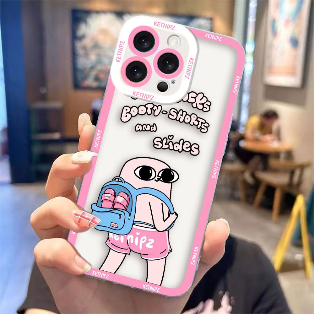 

Funny Cartoon Man Clear Phone Case For VIVO V20 V21 V21E V23 V23E V25 V27 V27E V29E V30E V30 V40 V50 V60 Y02 Y03 Cover Case Capa VIVOV40LITE5G