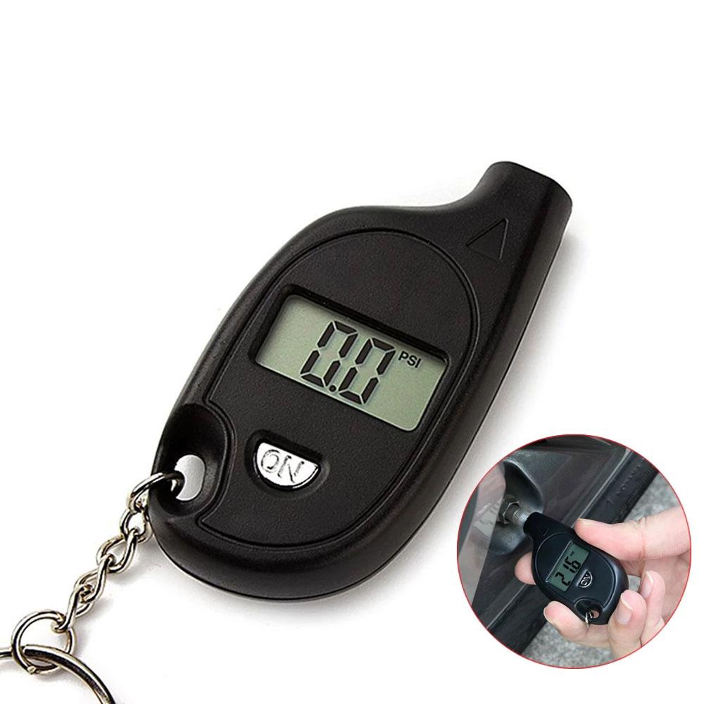 Test For Auto Car Motorcycle Tyre Pressure Gauge Meter Car Tire Manometer Barometers Tester Diagnostic Tools Electronic DigitalGood product