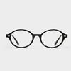 Luxury Style Retro Fashion Glasses Frame High Quality Brand Acetate Small Round Frame Pin Temples Lightweight Design Eyeglasses
