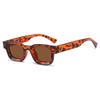 Fashion Travel UV400 Protection Sun Glasses Unisex Small Frame Concave Sunglasses Men Luxury Design Retro Hip-hop Punk Sunglass