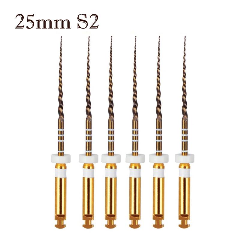 30 KS Zubní Pro- Zlaté Kónické Super Soubory Univerzální Pro Použití v Motoru Rotační Soubory Flexibilní Endodontické Materiály pro Kořenové Kanálky Použití v Zubním Lékařství