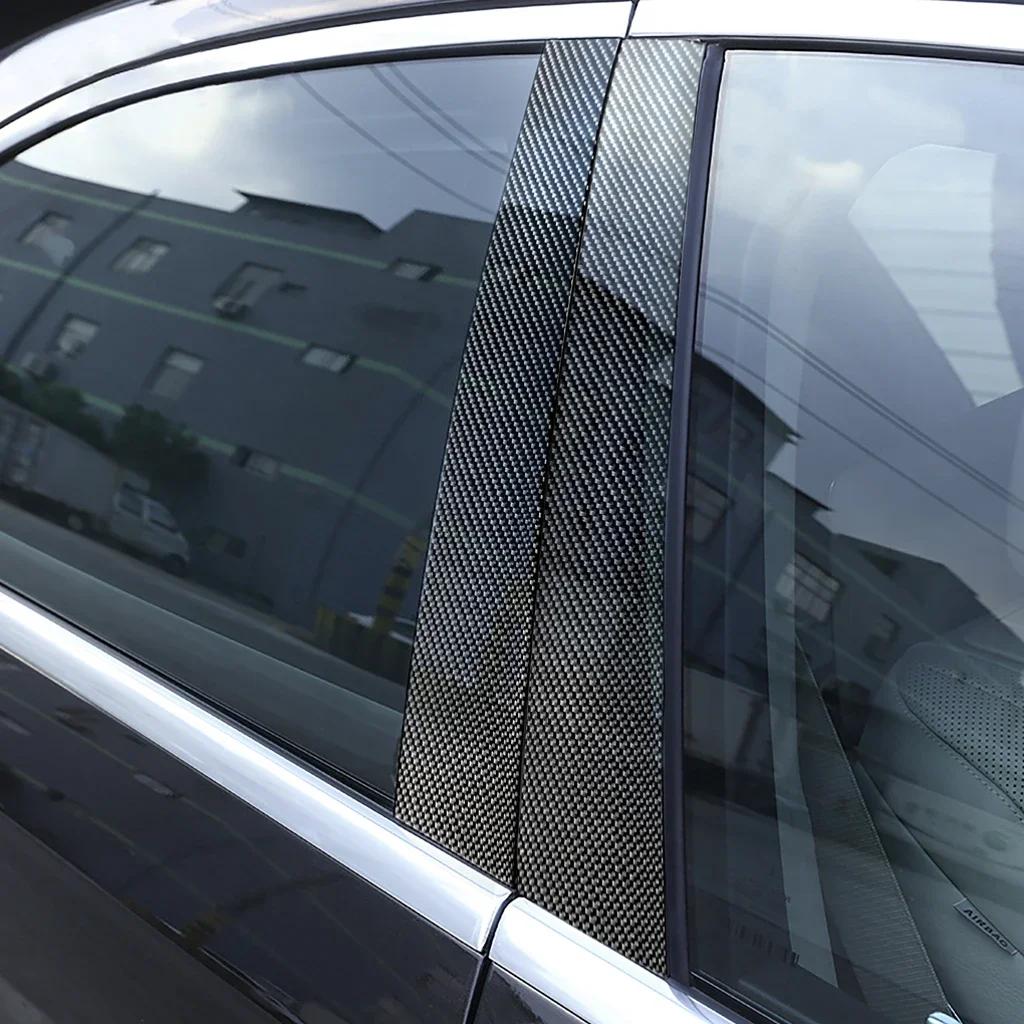 Carbon Fiber CD Klimaanlage Bedienfeld Auto Aufkleber Abdeckung Für Mercedes W169 W245 W117 W156 EINE Klasse B Klasse CLA GLA