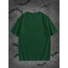 Dark Fantasy Map Print Short Sleeve T-Shirt for Men Fabric Casual Tee with Crew Neck  Breathable, Slight Stretch Material for Summer Style
