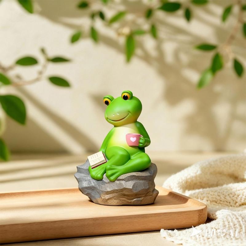 DIY Frogs Silicone Mold For Resin Art Craft Reusable Animal Shaped Molds Desktop Garden Decors Handmade Gift Creation