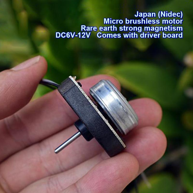 High Speed 12000Rpm Dc 6V-12V Brushless Motor With Drive Board