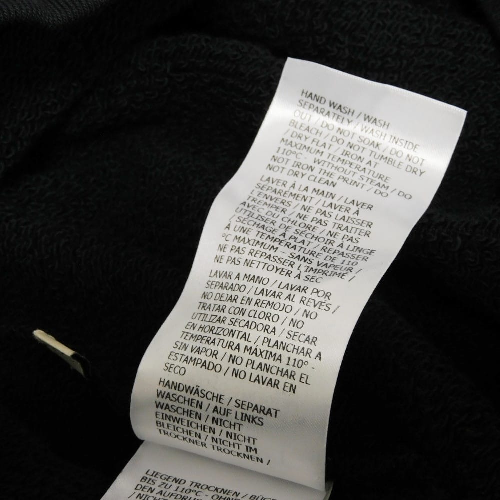 Used 9539 Logo Lipstick Hoodie 743404 XJFIX 1082 7846 XXS Zippered Short Sleeve 2-Way Interlocking G Cotton Black