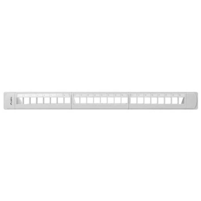 Panneau De Patch 1U - LANBERG - PPKS-1124-S - 24 Ports - Organisateur - Couleur Gris