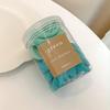 Seamless Hair Ties Elastic Headbands Made with Polyester and Spandex for All Hair Types Gentle on Hair No Breakage