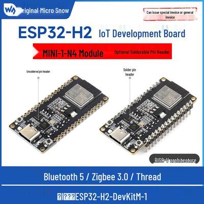 ESP32-H2 Entwicklungsboard mit BLE, Zigbee und Thread Wireless-Kommunikation