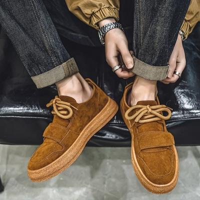 Mode Heren Retro Casual Schoenen 2025 Lente Nieuwe Modetrend Veelzijdig Comfortabel Dikke Zool Sport Lage Top Antislip Platform sneakers