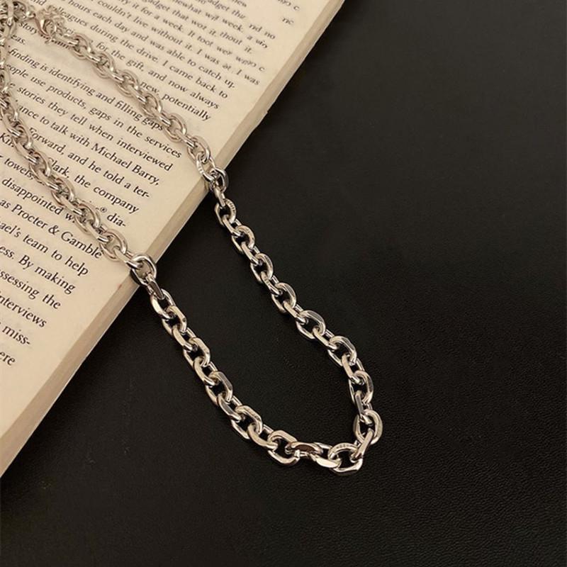 

Летнее хип-хоп геометрическое двухслойное ожерелье-подвеска для женщин – простое, универсальное ожерелье-цепочка для ключиц с дизайном в стиле легкой роскоши.