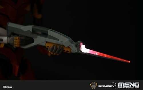 GSI Creos Monmodel Evangelion Unit-02 Ver. 1.5 Multicolor Molded Version, Approximately 47cm Tall, Non-Scale, Color-Coded Plastic Model Kit MEVA-002LM