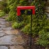 Wind Spinner Durable Weather-Resistant Green Tractor Windmill with Rotating Wheels for Garden Patio Lawn Outdoor Decor Farmhouse Style Gift for