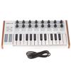Worlde Ultra-Portable Mini Professional 25-Key USB MIDI Drum Pad and Keyboard Controller