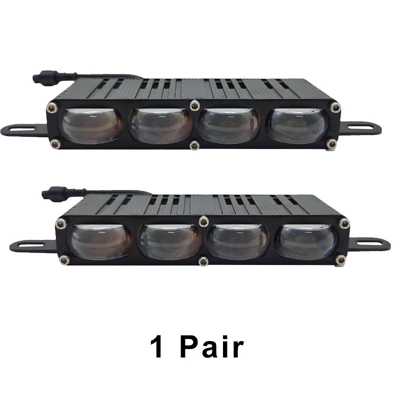 Car Grille Light, Motorcycle Auxiliary Driving Light, Auto Work Light LED Bar Truck Off-road Vehicle 4x4 High Brightness Lights