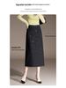 Spring 2026 Black Sequin Slim Bodycon High Waist Midi Pencil Skirt
