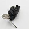 Plastic Press To Open Latches Elegant Black Push Button Lock Simple Installation Suitable for Boat Cabinets & Doors