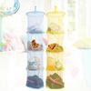 Hanging Storage Basket, Multi-Color Folding Net Bag, Suitable For Daily Use In Living Room, Kitchen, Bedroom, Balcony And Other