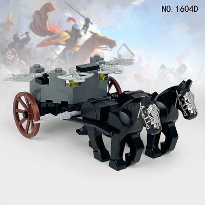 1604D Black Warhorse Building Blocks for Children