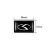 10/20/50Pcs Car Epoxy Resin Logo Interior Stickers Accessories For KIA Picanto Carnival Sportage 3 KX1 RIO K3 K6 Sorento Optima CP6