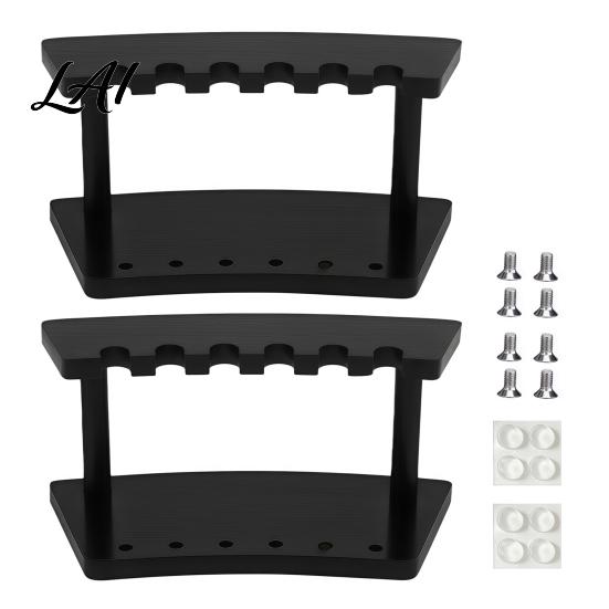 Wall Mounted Dart Rack Holder Stand with 6 Slot Durable Acrylic Organizer Compact Professional Display Rack for Game Room Storage And Organization