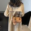 Portable retro bag women's 2025 autumn and winter new versatile large-capacity shoulder crossbody pillow bag