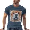 Chow Chow Fine Art Painting TShirt cotton tshirt  t shirts for Unisex cotton funny t shirts cotton Tshirt