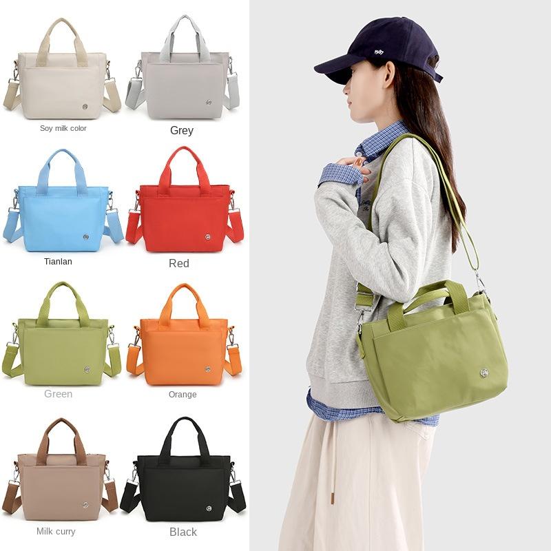 Women's Shoulder Bag Solid Color Handbag Lightweight Crossbody Bag