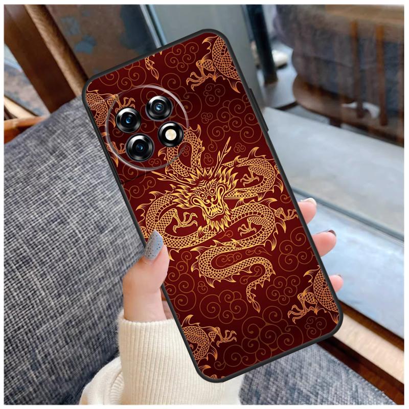DRAGON TATTOO JAPANESE Case For OnePlus 13 15 13R 13T 12 12R 11 9 10 Pro 10T 8T Nord 5 CE 2 3 4 Lite N20 N30 Coque