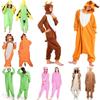 Unisex Lion Cosplay Costume Adult Onesie Jumpsuit Soft And Cozy Lounge Wear