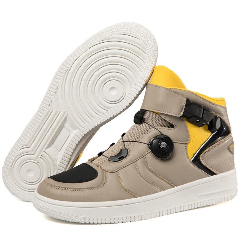 Motorcycle Shoes Motorcycle Riding Shoes Men's Knight Four Seasons Board Shoes Motorcycle Boots Racing Short Boots Four Seasons