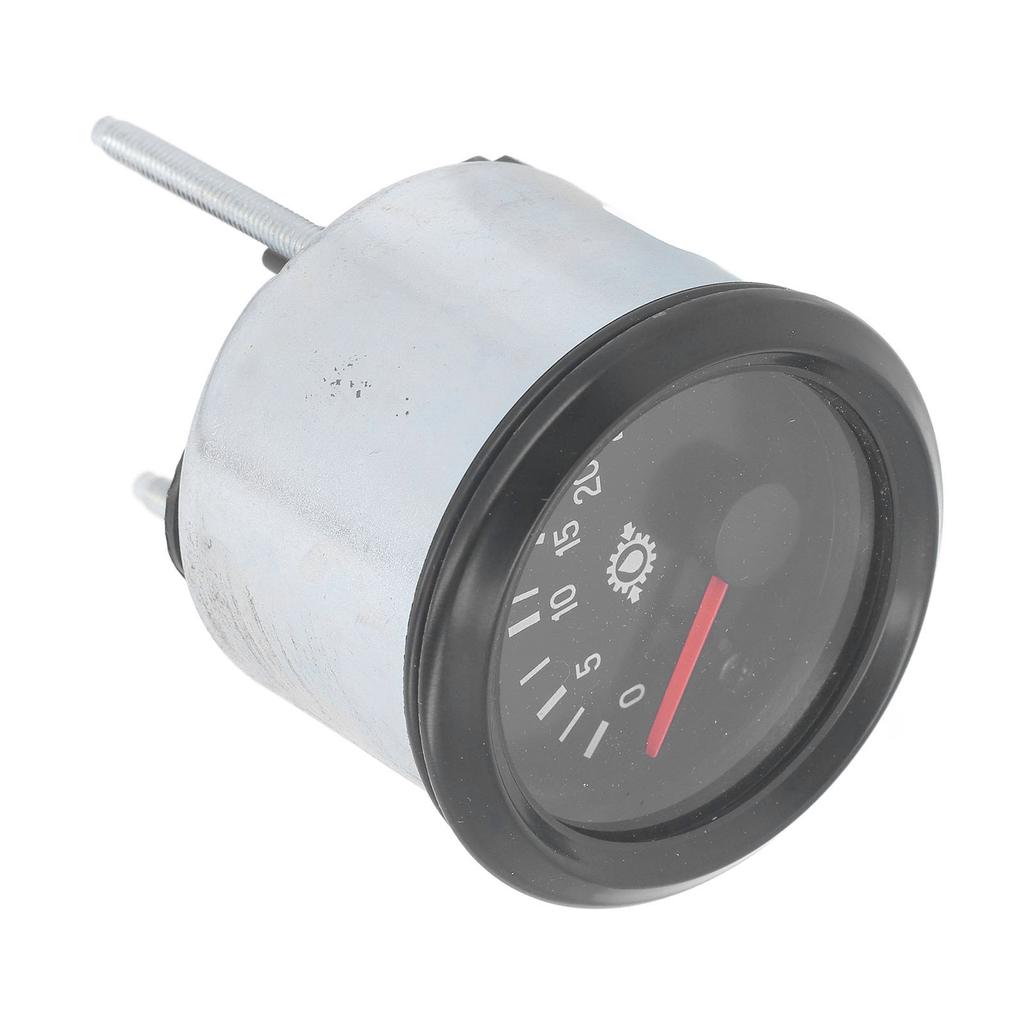 Manometru Presiune Ulei 0 la 25bar 52mm Iluminare LED Tester Presiune Ulei Motor pentru Mașini Nave