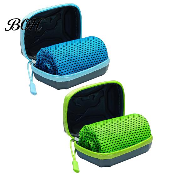 Cooling Towel for Sports Towels, 30x80cm Instant Microfibre Quick Drying Ice Gym Fitness with Storage Case Yoga Golf Refreshing Hot Weather
