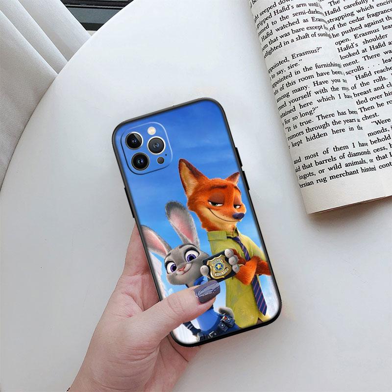 Zootopia Disney Phone Case for Motorola Moto Edge 60 60s 70 G86 G56 G54 E14 G04S G45 G54 G64 Pro Power Neo Fusion